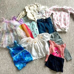 Girls size 3 clothing bundle